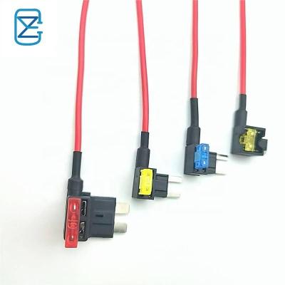 China High Quality Automobile 1015 16AWG 170MM ADD A CIRCUIT BLADE NAME MICRO 2 FUSETAP FUSE TAP+10A Fuse for sale