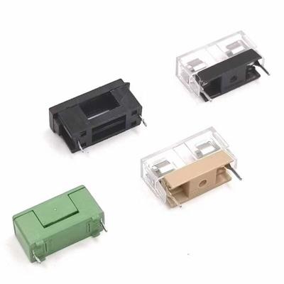 China LOW VOLTAGE Good Quality Black Plastic PCB Mount 5 x 20mm BLX-A Auto Fuse Holder for sale