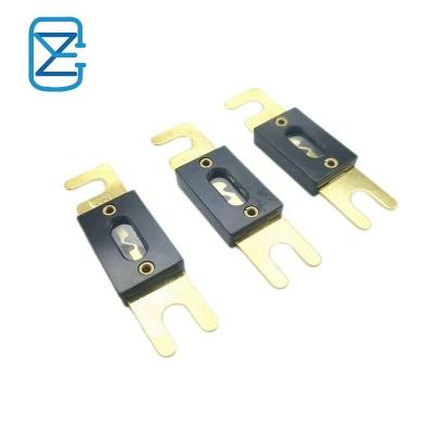 China High Quality Automobile Gold Plated Car Audio ANL Fuse Auto Stud Melts 32V 30A 40A 50A 60A 80A 100A 125A150A 175A for sale