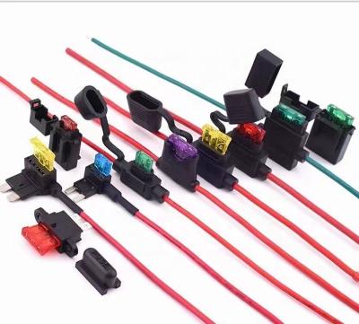 China Waterproof Built-in Automobile Fuse Holder With ATC Blade Fuse 30A Fuse Components for sale