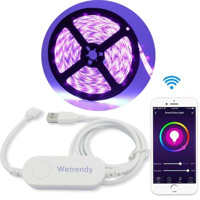 China Wifi Enabled Smart WIFI Controller Light Strip LED Lights for sale