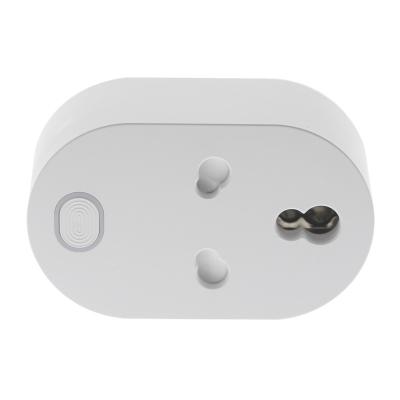 China Google Assitance Controlled 16A 3 Pin Smart Wifi Socket With Plug Support Life Switched Smart APP Power Monitoring for sale