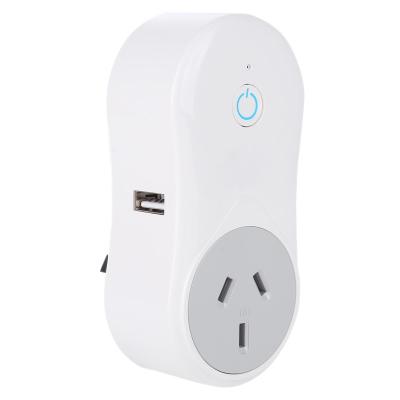 China Google Assitance Ordered AU 3 Pin Smart Home WiFi Socket Factory Wholesale Price, FREE APP TuYa Power INDIA Wireless Remote Socket for sale