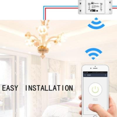 China Google Assitance Controlled Tuya Voice Smart Remote Control Smart WiFi Alexa Google IFTTT Smart Lamp Switch Breaker Remote for sale