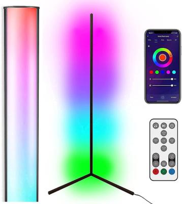 China Smart Corner Floor Lamp, Traditional Compatible with Alexa and Google Home, Mood Lighting, WiFi App Outdoor, RGB Music Sync Color Changing for sale