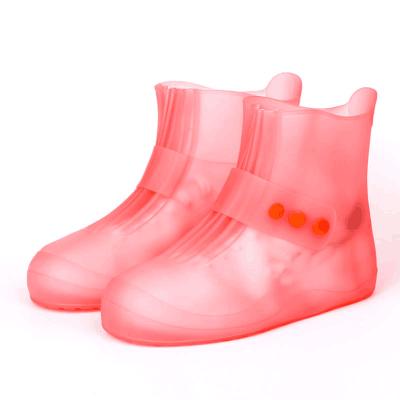 China New Design Silicon Waterproof Cartoon Rain Boots PVC Material Kids Recyclable Rain Boots Cover for sale