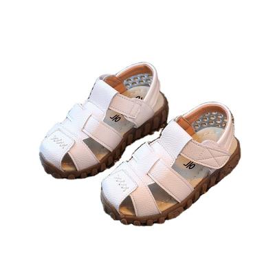 China Factory Direct Sales Breathable Lightweight Baby Boy Sandals Beach Leather Sandal for sale