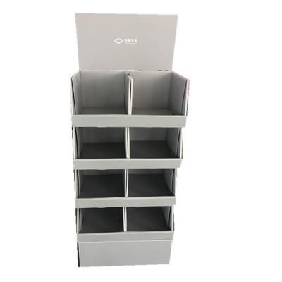 China 350g CCNB Shelf Cardboard Beverage Display Stands CMYK 4C Offset for sale