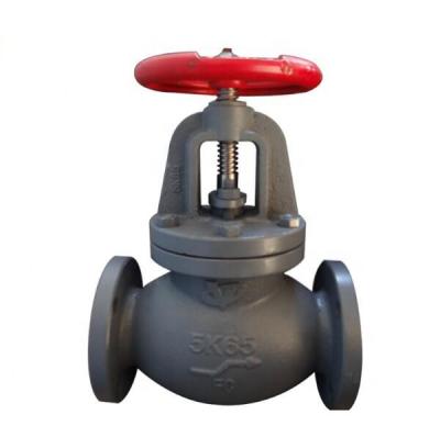 China JIS F7375 General Cast Iron 10K Screw-Down Control Globe Valves for sale