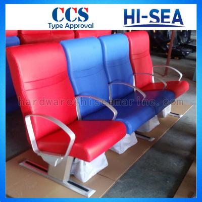 China Aluminum Alloy Frames Ferry Passenger Seats With Life Jacket Bags for sale