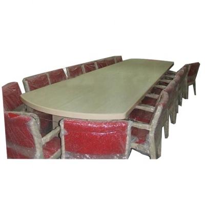 China Waterproof Wood Marine Meeting Boat Conference Room Table for sale