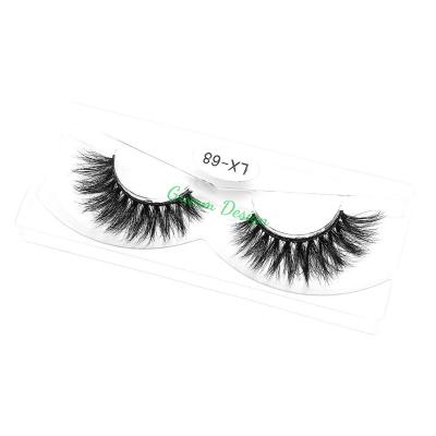 China Wholesale Dramatic 100% Fluffy Packaging 18mm Mink False Eyelash Extensions Bulk Vendor 14mm 15mm 16mm 17mm Real Sets 25mm Mink Eyelash for sale