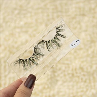 China Wholesale High Quality Colorful Mink Eyelash Extension False Mink Eyelashes Best Seller Real Mink Eyelashes for sale