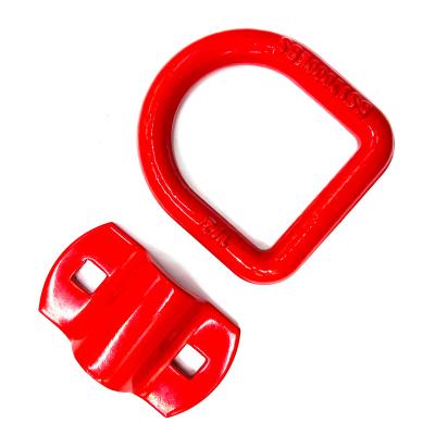 China Carbon steel factory production and professional sales of carbon steel D-ring fixed products D-ring shackles for sale