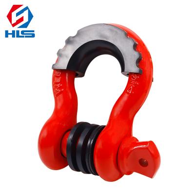 China Chinese 45# Body Carbon Steel Manufacturer Producing High Quality Trailer Shackles Selling High Breaking Strength G209 Shackle for sale