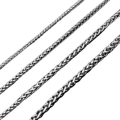 China Hiphop Stainless Steel Flower Basket Chain Fashion Personality Keel Chain Men Jewelry With Chain Titanium Steel Necklace for sale