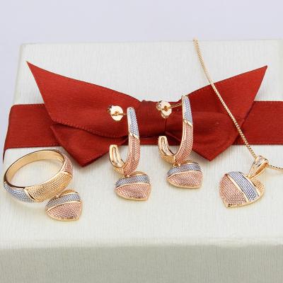 China Romantic Heart Shaped Jewelry Sets For Woman's Valentine's Gift Sets SL-JSC029 for sale