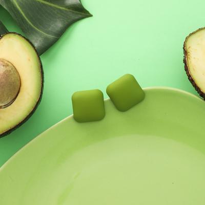 China Valentine Gift TRENDY Avocado Stud Earrings For Summer Earrings For Earrings Fashon Green Jewelry SL-EA1006 for sale