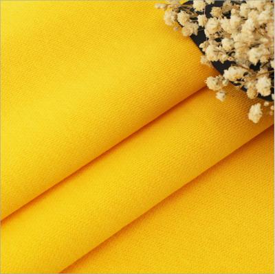 China Stain Resistant 3584 High Quality Cotton Knitted Looped Fabric Woolen Double Strand Fashion Fabric for sale