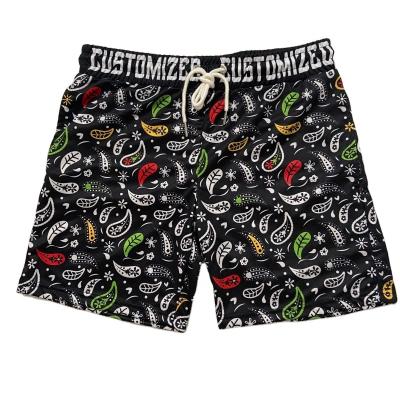 China Anti-Wrinkle Customized High Quality Jogging Printed Shorts Casual Lightweight Sports Shorts For Men for sale