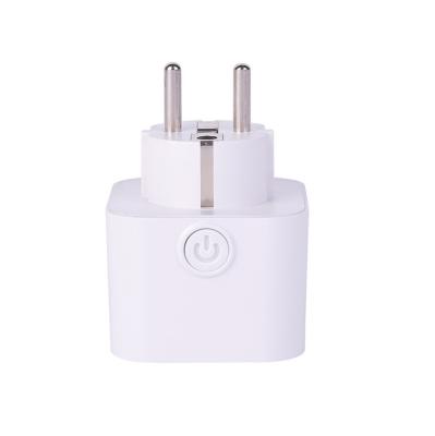 China Hot Sale Residential/Multi-Purpose Customize Tuya 16a Logo Life Eu Wifi Alexa Smart Power Plug Smart Socket Alexa Smart Power Plug for sale