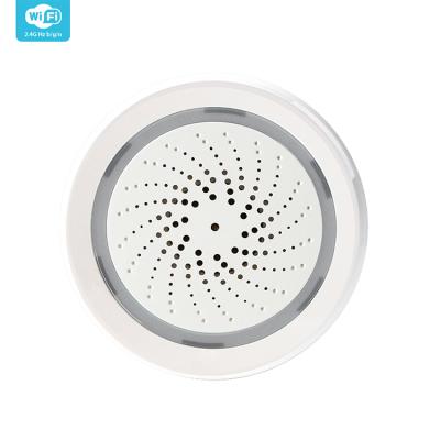 China Mini Wireless Wifi Tuya Smart Gas Sensor Alarm Home Security 360 Degree NAS-AB02W Smart Alarm for sale