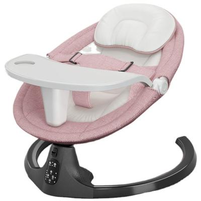 China Safety Confortable Baby Dining Baby Swing 2021 Amazon Hotsale Vibrating Baby Swing Chair Usb Seat Remote Control Automatic Infant Baby Swing for sale