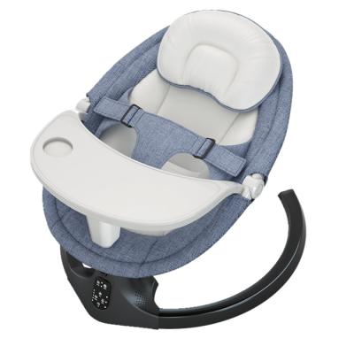 China Safety Confortable Baby Dining Chair Purorigin Baby Bouncer 2 in 1 Baby Swing Chair Baby Cradle Swing for sale