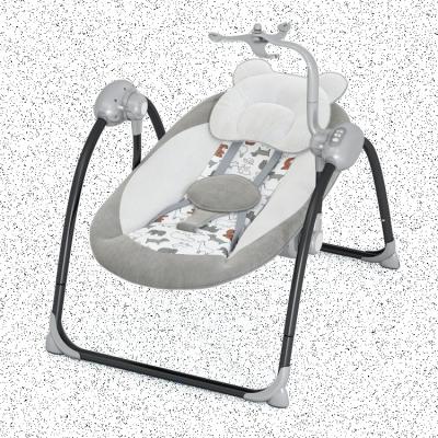 China Safety Confortable baby dining chair safe, comfortable and breathable. Multifunctional music rocking chair. smart rocking chair for baby, for sale