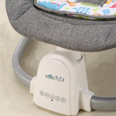 China Modern with 12 music, intelligent induction on/off system, electric baby rocking chair for sale