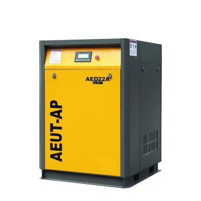 China AEDL22A-0.4 Lubricated Belt Driven Compressor Low Pressure 380V 50Hz Air Screw Compressor for sale