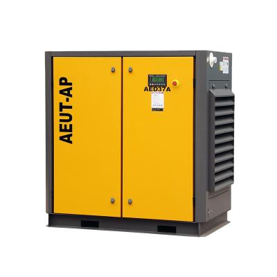 China AEDL37A-0.4 Cheap Belt Lubricated Low Pressure Full Automatic Screw Compressor Air Compressor for sale