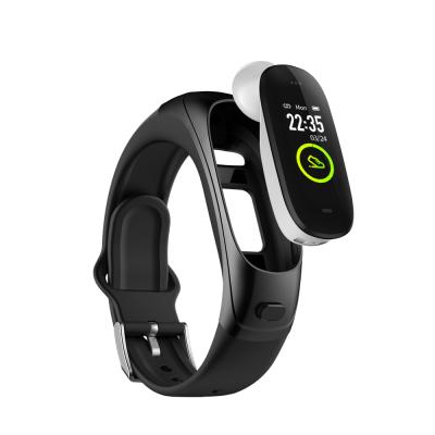 China Available APP Samples V08PRO TalkBand Earphone V08Pro Fitness Tracker Sports Smart Bracelet Smartwatch for sale