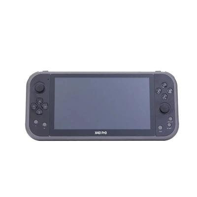 China Video Game X40 Games Pro Game 7 Inch LCD Dual Rocker Retro Portable Handheld Game Console MP4 Player TF Video Card For GBA/NES 5000 Game for sale