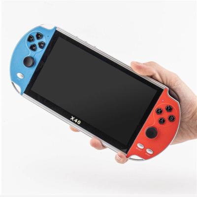 China Entertainment ; Connect TV Game M1 X40 Games 7 Inch Handheld Video Game Console Portable Game Gamepads retro juegos consolas for nes for sale