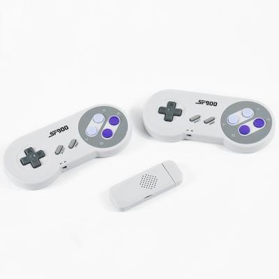 China Family Support Retro Game Players SF900 16bit Wireless Controller HD 4k Game Stick Multi Video Game Console Good Quality For Snes for sale