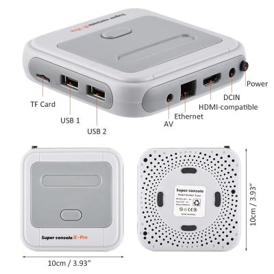 China Support Multi Players Updated Games 64GB 30000 Pro 4K HD Wifi TV Super Console X Box Video Game Consola Juegos For SFC N64 for sale