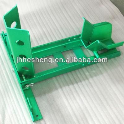 China Sturdy Aluminum Pre Stand Wheel Chock Stand HS-WC002-GR for sale