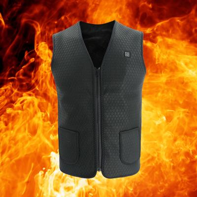 China 2019 New Product Rechargeable Heated Vest Anti-Shrink For Daily Life for sale