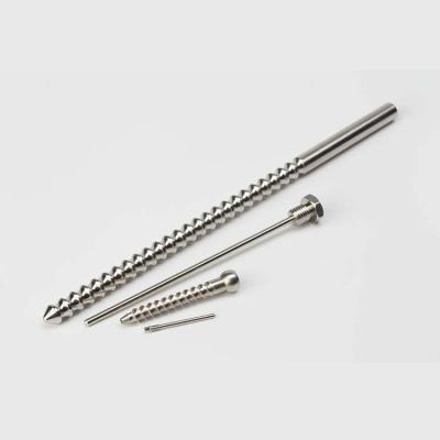 China Aluminum medical screw machining for sale