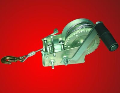 China Hand winch( empty fram/wire rope) for sale