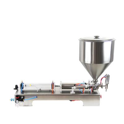 China Food Single Spout Paste Filling Machine Pneumatic Cream Filling Machine Liquid Paste 10-100ml for sale