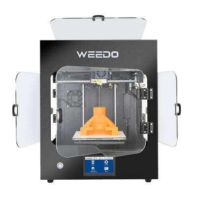 China Heating bed weedo f152s fully enclosed structure industrial heat bed 3d printer for ABS filament 3d printer for sale