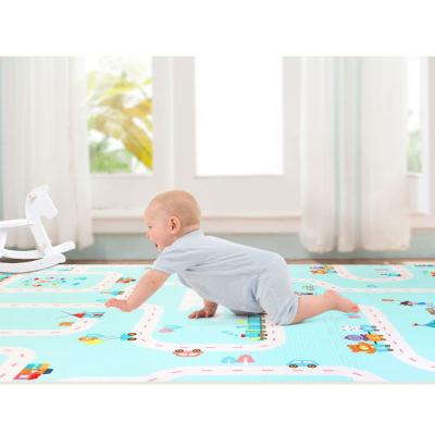 China Xpe Mat Baby Factory Foldable Non-Toxic Foldable Waterproof Soft Thick Double Sides For Kids Folding Thick Baby Infants Play Xpe Mat Baby for sale