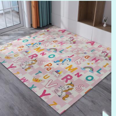 China 2021 foldable baby play mat xpe baby play mat manufacturer factory price eva foldable educational foldable foam mat for sale