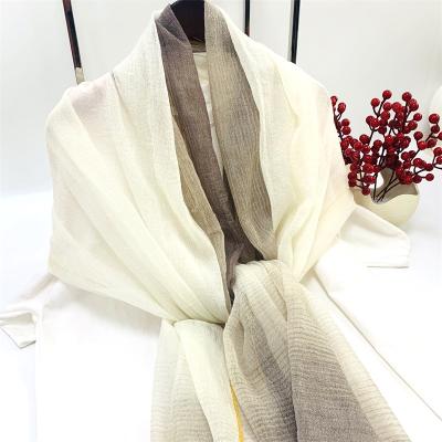 China Spring Autumn And Winter Wool Cashmere Scarf Women Simple Double Sided Luxury Shawl for sale