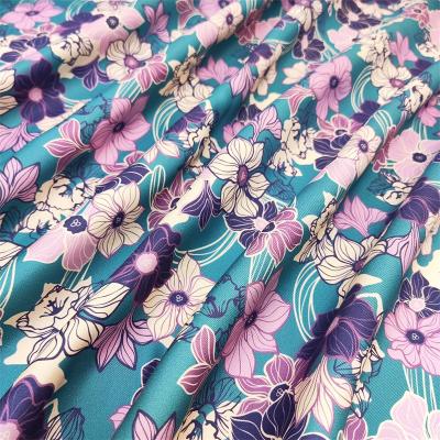 China Wholesale High Quality 100% Pure Organic Silk Fabric 14m/m 114cm/140cm Printed Twill Fabric for sale