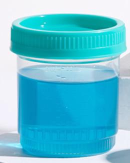 China 120ml PP Material Sample Cup With Screw bottle Cap Non-sterile for sale