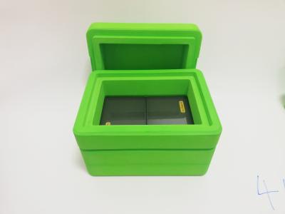 China Lightweight Ice Free Cooler Box For Frozen Inner Size 135*188*38mm Pcr Working bentchtop for sale