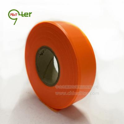 China orange tracking tape marking tape decreasing tape, 70u~100u multi-thickness available, custom MOQ 10 CTNs 9FTORS for sale